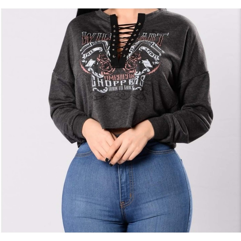 cropped sweater